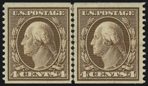 Sale 905, Lot 2424, 1908-09 Washington-Franklin Issues (Scott 331 thru 356)