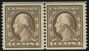 Sale 905, Lot 2426, 1908-09 Washington-Franklin Issues (Scott 331 thru 356)