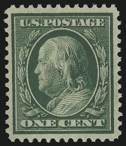 Sale 905, Lot 2432, Washington-Franklin Issues (Bluish Paper)