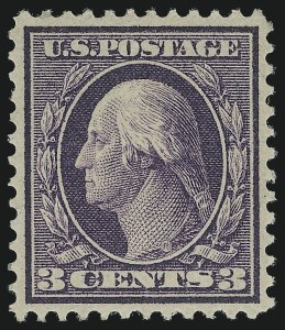 Sale 905, Lot 2436, Washington-Franklin Issues (Bluish Paper)