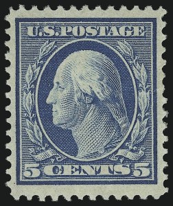 Sale 905, Lot 2439, Washington-Franklin Issues (Bluish Paper)