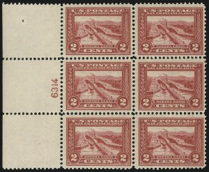 Sale 905, Lot 2504, 1913-15 Panama-Pacific Issue (Scott 397 thru 404)