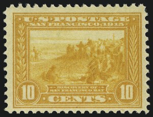 Sale 905, Lot 2509, 1913-15 Panama-Pacific Issue (Scott 397 thru 404)