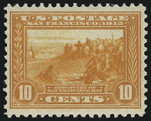 Sale 905, Lot 2510, 1913-15 Panama-Pacific Issue (Scott 397 thru 404)