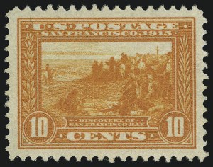 Sale 905, Lot 2511, 1913-15 Panama-Pacific Issue (Scott 397 thru 404)