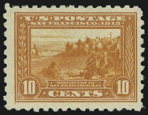 Sale 905, Lot 2521, 1913-15 Panama-Pacific Issue (Scott 397 thru 404)