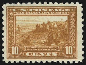 Sale 905, Lot 2524, 1913-15 Panama-Pacific Issue (Scott 397 thru 404)