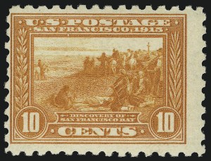 Sale 905, Lot 2527, 1913-15 Panama-Pacific Issue (Scott 397 thru 404)
