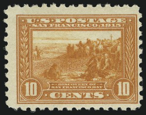 Sale 905, Lot 2528, 1913-15 Panama-Pacific Issue (Scott 397 thru 404)