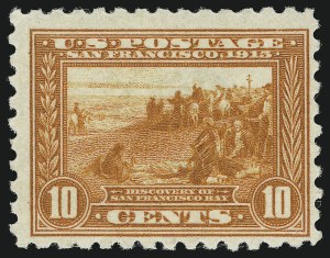 Sale 905, Lot 2529, 1913-15 Panama-Pacific Issue (Scott 397 thru 404)