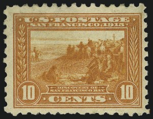 Sale 905, Lot 2531, 1913-15 Panama-Pacific Issue (Scott 397 thru 404)