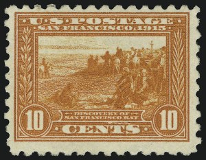 Sale 905, Lot 2532, 1913-15 Panama-Pacific Issue (Scott 397 thru 404)