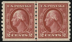Sale 905, Lot 2540, Washington-Franklin Issues (Scott 405 to 423)