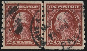 Sale 905, Lot 2544, Washington-Franklin Issues (Scott 405 to 423)