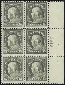 Sale 905, Lot 2577, Washington-Franklin Issues (Scott 424 to 458)