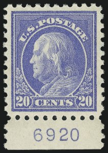 Sale Number 905, Lot Number 2578, Washington-Franklin Issues (Scott 424 to 458)
