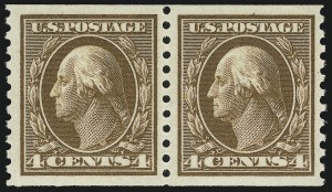 Sale 905, Lot 2608, Washington-Franklin Issues (Scott 424 to 458)