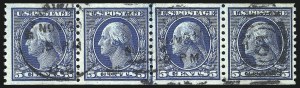 Sale 905, Lot 2634, Washington-Franklin Issues (Scott 424 to 458)