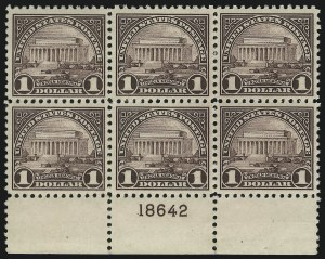 Sale 905, Lot 2765, 1922-25 Issue (Scott 551 to Later Issues)