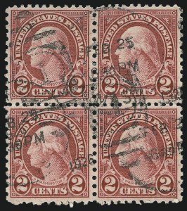 Sale 905, Lot 2784, 1922-25 Issue (Scott 551 to Later Issues)