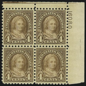 Sale 905, Lot 2785, 1922-25 Issue (Scott 551 to Later Issues)