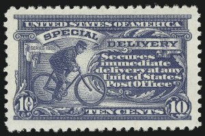 Sale 905, Lot 2891, Special Delivery and Registration