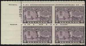 Sale 905, Lot 2892, Special Delivery and Registration