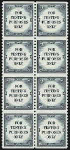 Sale 905, Lot 2979, Test Stamps