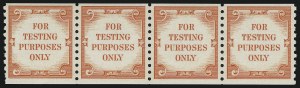 Sale 905, Lot 2980, Test Stamps