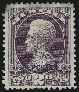 Sale 905, Lot 3400, Official Specimens and Sepcimens