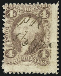 Sale 905, Lot 3564, Revenues