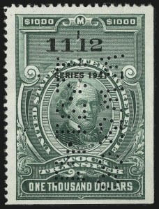 Sale 905, Lot 3599, Revenues