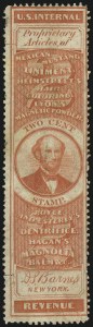 Sale 905, Lot 3630, Private Die Proprietary Stamps