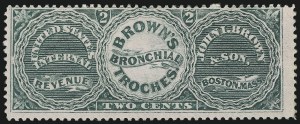 Sale 905, Lot 3634, Private Die Proprietary Stamps