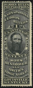 Sale 905, Lot 3637, Private Die Proprietary Stamps
