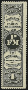 Sale 905, Lot 3667, Private Die Proprietary Stamps
