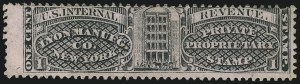 Sale 905, Lot 3687, Private Die Proprietary Stamps