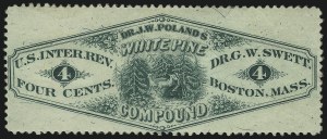 Sale 905, Lot 3707, Private Die Proprietary Stamps
