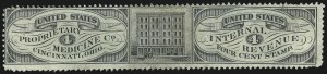 Sale 905, Lot 3708, Private Die Proprietary Stamps