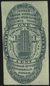 Sale 905, Lot 3716, Private Die Proprietary Stamps