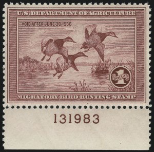 Sale 905, Lot 3727, Hunting Permits