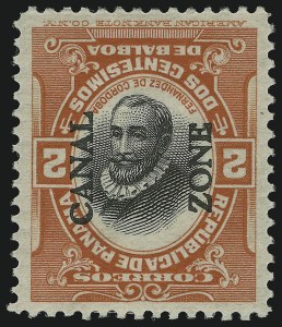 Sale 905, Lot 3797, Canal Zone