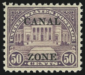 Sale 905, Lot 3808, Canal Zone