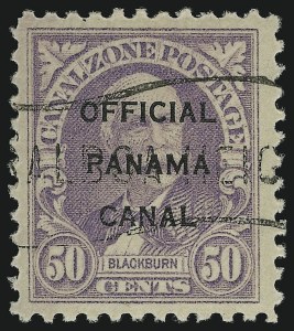 Sale 905, Lot 3816, Canal Zone