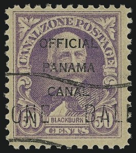 Sale 905, Lot 3817, Canal Zone