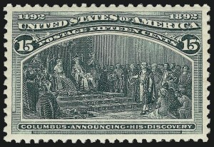 Sale 910, Lot 15, 1893 Columbian Issue