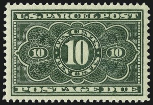 Sale 910, Lot 254, Parcel Post Postage Due, Special Handling