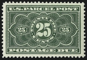 Sale 910, Lot 255, Parcel Post Postage Due, Special Handling