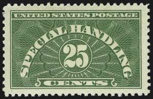 Sale 910, Lot 256, Parcel Post Postage Due, Special Handling