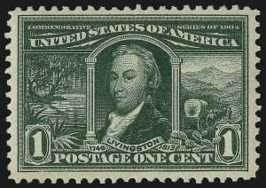 Sale Number 910, Lot Number 61, Louisiana Purchase and Jamestown Issues